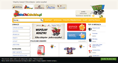 Desktop Screenshot of pakadladzieciaka.pl